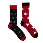 Ponožky Hesty Kávopič - černé-červené