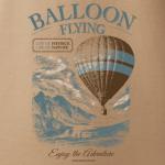 Tričko Antonio s teplovzdušným balónom - béžové