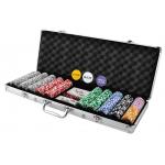 Poker set s 500 žetony ISO HQ