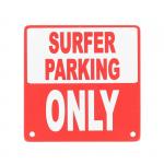 Cedule magnetická Surfer parking only