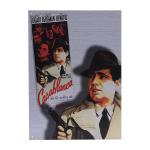 Ceduľa plechová Retro Casablanca Gun - farebná