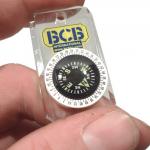 Buzola (kompas) BCB Mini - priehľadná