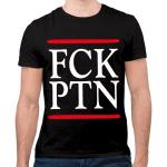 Tričko Rainbow Ukrajina FCK PTN - čierne