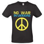 Tričko Ukrajina NO WAR IN UKRAINE - čierne