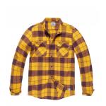 Košile Vintage Industries Sem Flannel - žlutá