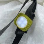 Cestovné svetlo na klipe LED - olivová