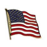 Odznak (pins) 20mm vlajka USA - barevný