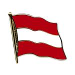 Odznak (pins) 20mm vlajka Rakúsko