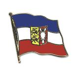 Odznak (pins) 20mm vlajka Šlezvicko-Holštajnsko - farebný