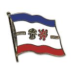 Odznak (pins) 20mm vlajka Meklenbursko-Predné Pomoransko - farebný
