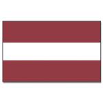 Vlajka Lotyšsko 30 x 45 cm na tyčke