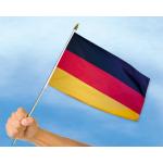 Vlajka Německo 30 x 45 cm na tyčce
