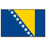 Vlajka Bosna a Hercegovina 30 x 45 cm na tyčke