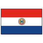 Vlajka Paraguaj 30 x 45 cm na tyčke