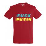 Tričko Fuck Putin - červené