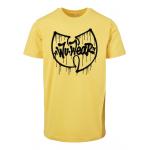 Tričko Wu-Wear Dripping Logo - žlté