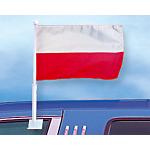 Vlajka na auto Promex Polsko
