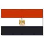 Vlajka Egypt 30 x 45 cm na tyčce