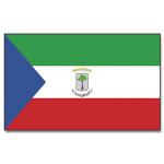 Vlajka Rovníková Guinea 30 x 45 cm na tyčce