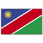 Vlajka Namibie 30 x 45 cm na tyčce