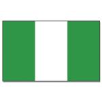 Vlajka Nigérie 30 x 45 cm na tyčce