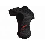 Tričko s krátkým rukávem Haven Skinfit - černé-červené