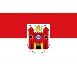 Samolepka vlajka mesto Liberec (ČR) 10,5x14,8 cm 1 ks