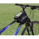 Cyklotaška na telefón nad rám obojstranná Compass - čierna