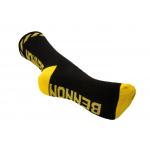 Ponožky Bennon Bennonky Danger Zone - čierne-žlté