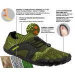 Boty Bennon Bosky Barefoot - černé-zelené