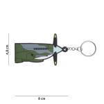 Kľúčenka Fostex Bombardér Spitfire - olivová