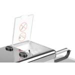 Elektrická plnička cigaret ISO 14858 - stříbrná