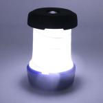 Skladacia turistická lampa Trizand 2v1 - modrá