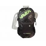 Hydratačný batoh Haven Ride-KI 22l - čierny-zelený