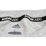 Triko s krátkým rukávem Adidas Judo Combat - šedé