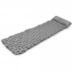 Nafukovací matrace s polštářem Spokey Air 213x62x6 cm - šedá