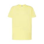 Pánske tričko JHK Regular - svetlo žlté
