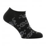 Ľahké letné ponožky M-Tac Pirate Skull Lower - čierne