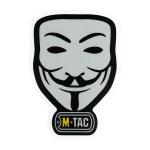 Samolepka M-Tac Anonymous - sivá-čierna