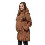Kabát na nosenie detí Liliputi 4in1 Mama Coat - hnedý
