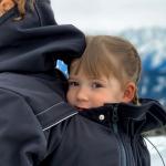 Kabát na nosenie detí Liliputi 4in1 Mama Coat - čierny