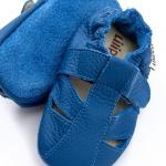 Kožené sandálky Liliputi Soft Sandals Cobalt