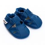 Kožené sandálky Liliputi Soft Sandals Cobalt