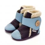 Kožené zimné topánočky Liliputi Soft Soled Antarctica