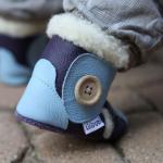 Kožené zimné topánočky Liliputi Soft Soled Antarctica