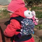 Nosítko pre bábiky Liliputi Buckle Mini Unicorn