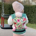 Nosítko pre bábiky Liliputi Buckle Mini Blossom