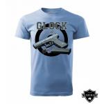 Tričko Striker GLOCK 17 - modré