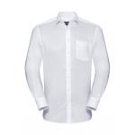 Košile pánská dlouhý rukáv Rusell Tailored Coolmax - bílá