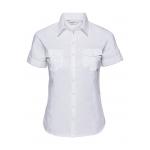 Košile dámská krátký rukáv Rusell Roll Sleeve - bílá